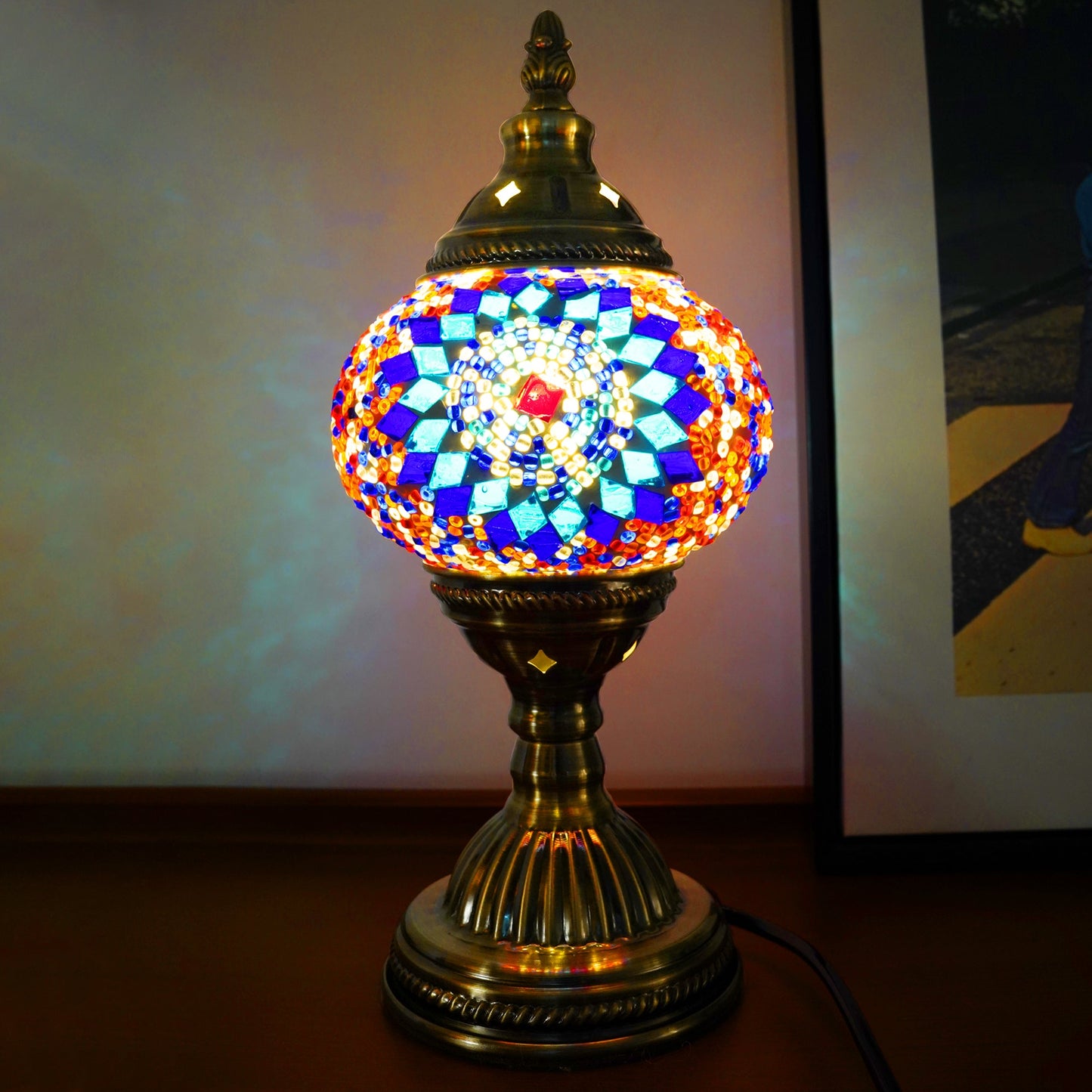 Turkish Mosaic Table Lamp