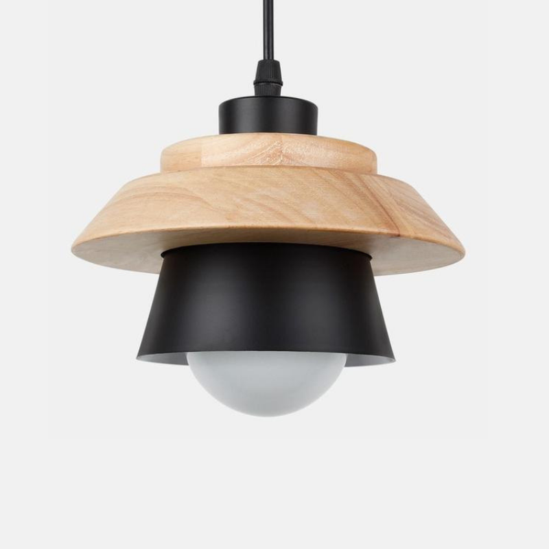 Rae Nordic Wooden Pendant Light