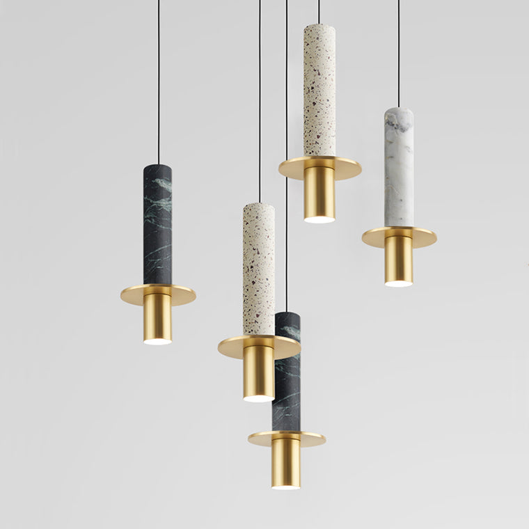 Hait Marble Minimal Pendant Light 