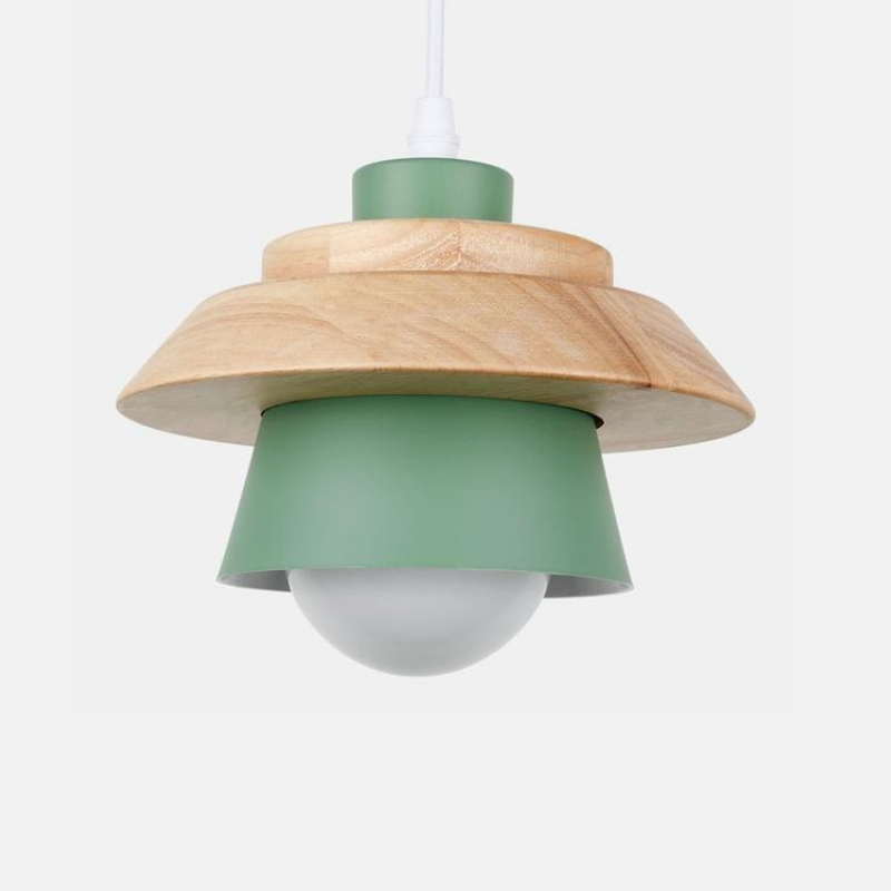 Rae Nordic Wooden Pendant Light