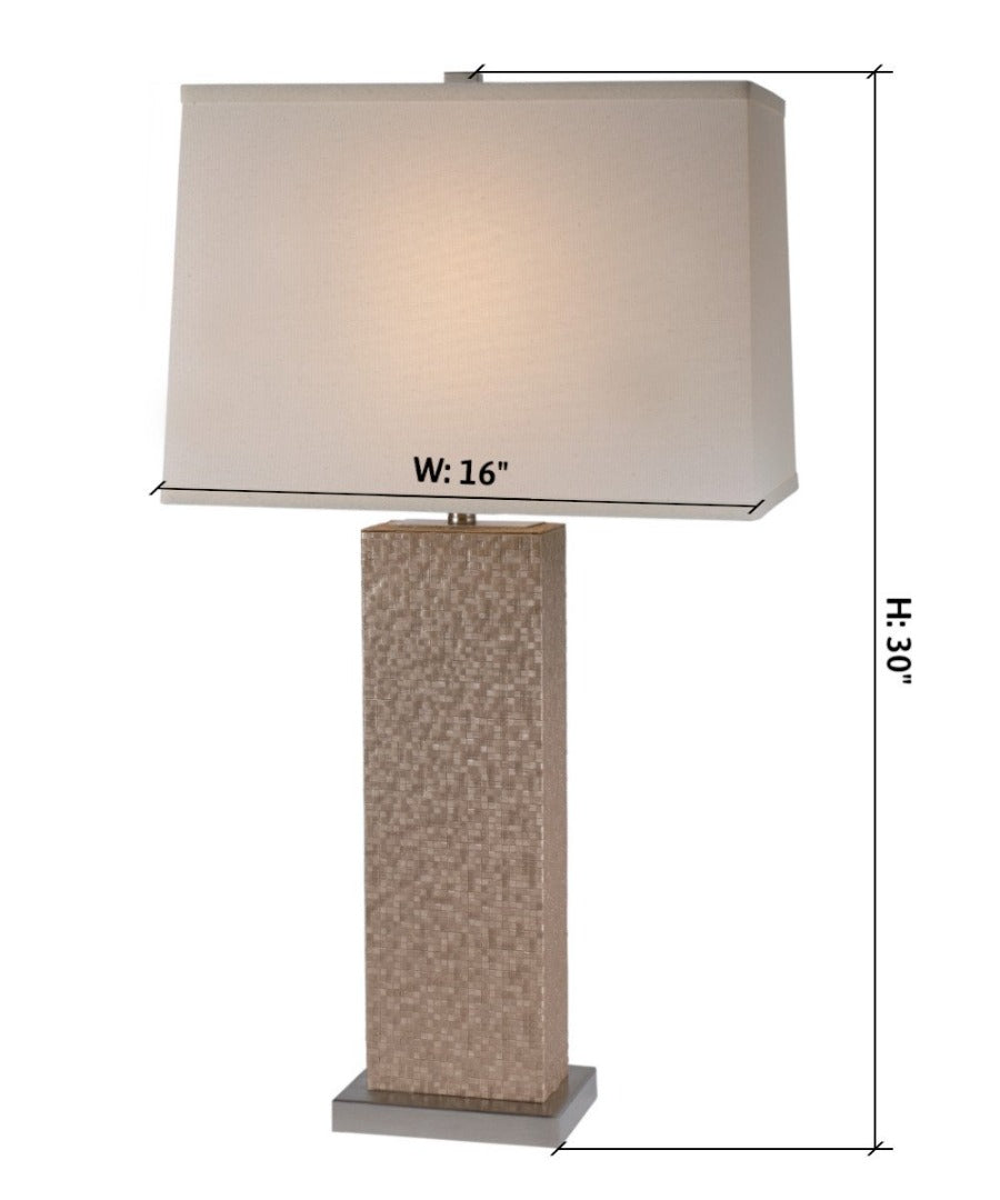 Merge 1-Light Table Lamp 30"H - Novus Decor Lighting