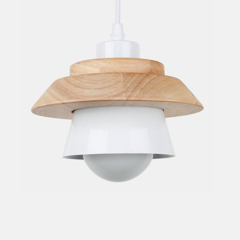 Rae Nordic Wooden Pendant Light