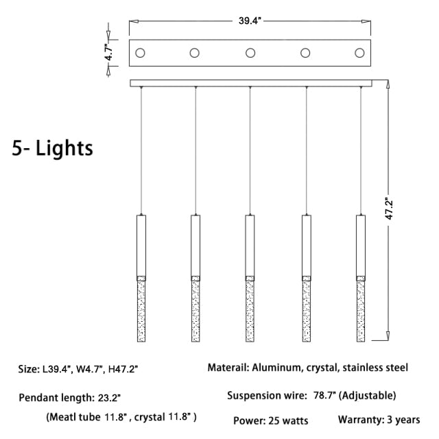 Long LED spiral chandelier for staircase, living room , stairwell