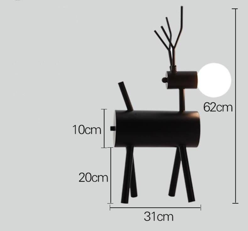 oh deer table lamp - Lodamer