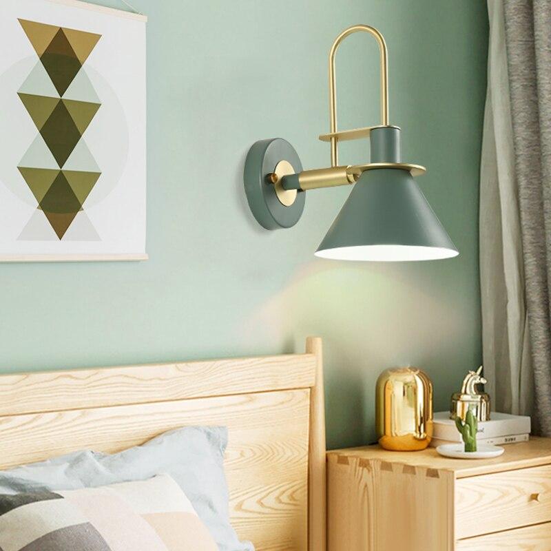 macaron horn wall lamp