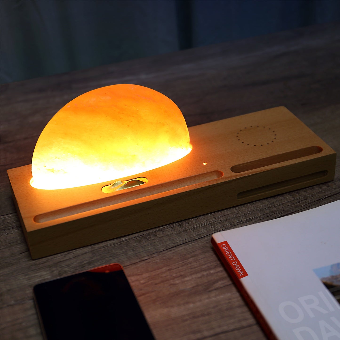 Himalayan Salt Lamp Wireless Charger