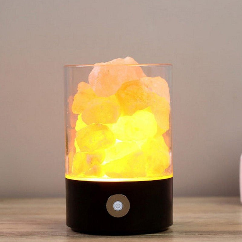 Pure Himalayan Crystal Salt Lamp - Novus Decor Lighting