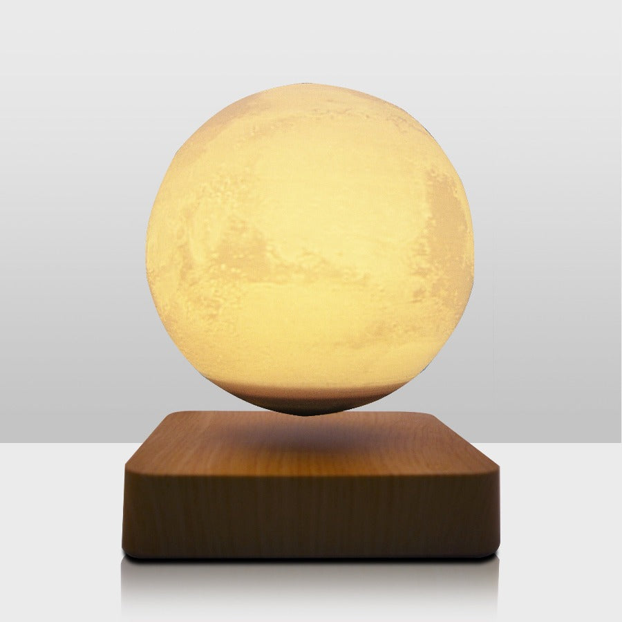 Levitation Mars Lamp, 3D Print Floating Mars - Novus Decor Lighting