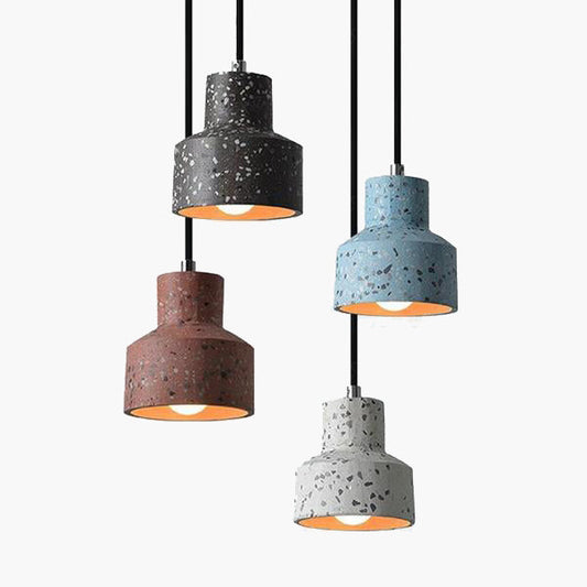 Kaja Cement Textured Pendant Light 