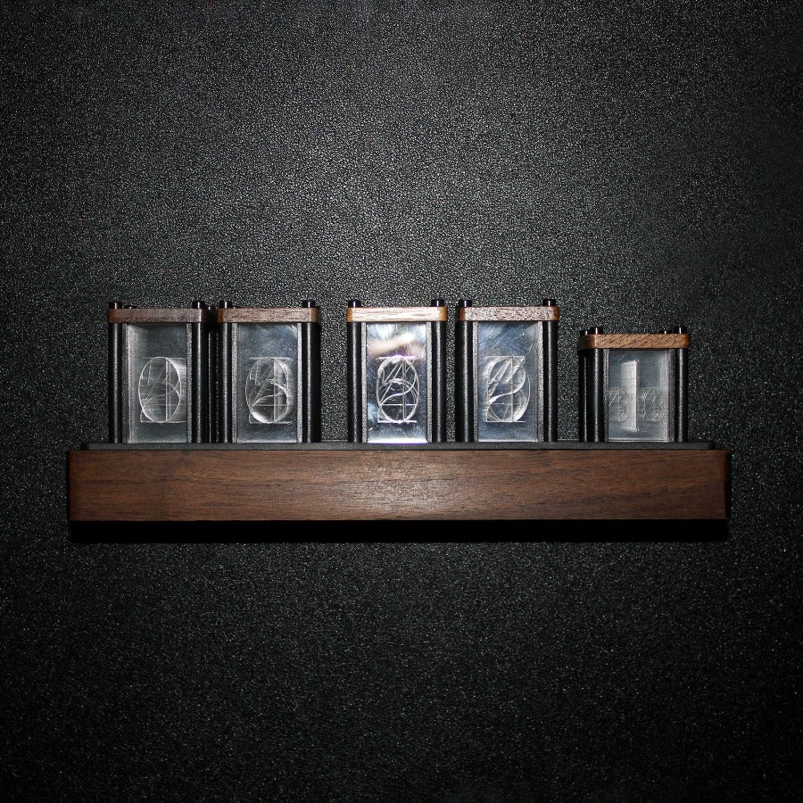 RGB Nixie Tube Clock - Novus Decor Lighting