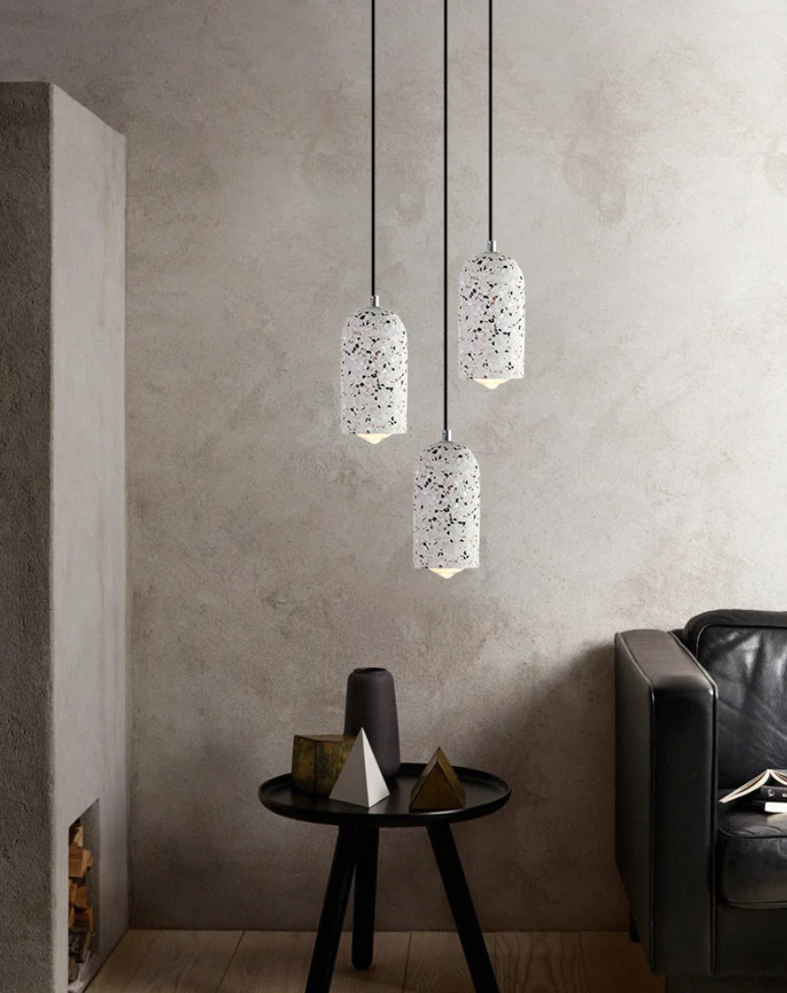  Fari Terrazzo Cement Pendant Light 