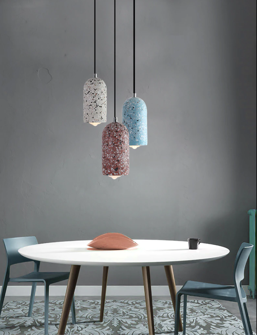 Fari Terrazzo Cement Pendant Light 