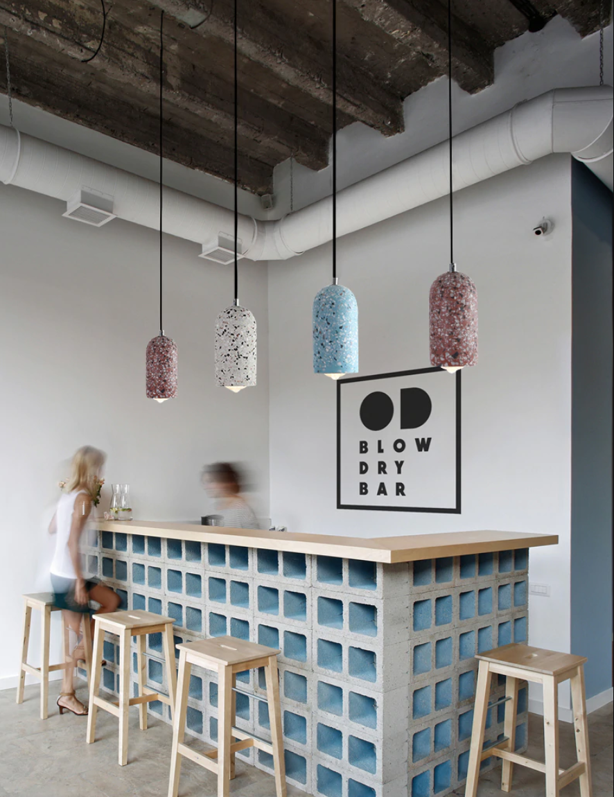 Fari Terrazzo Cement Pendant Light 