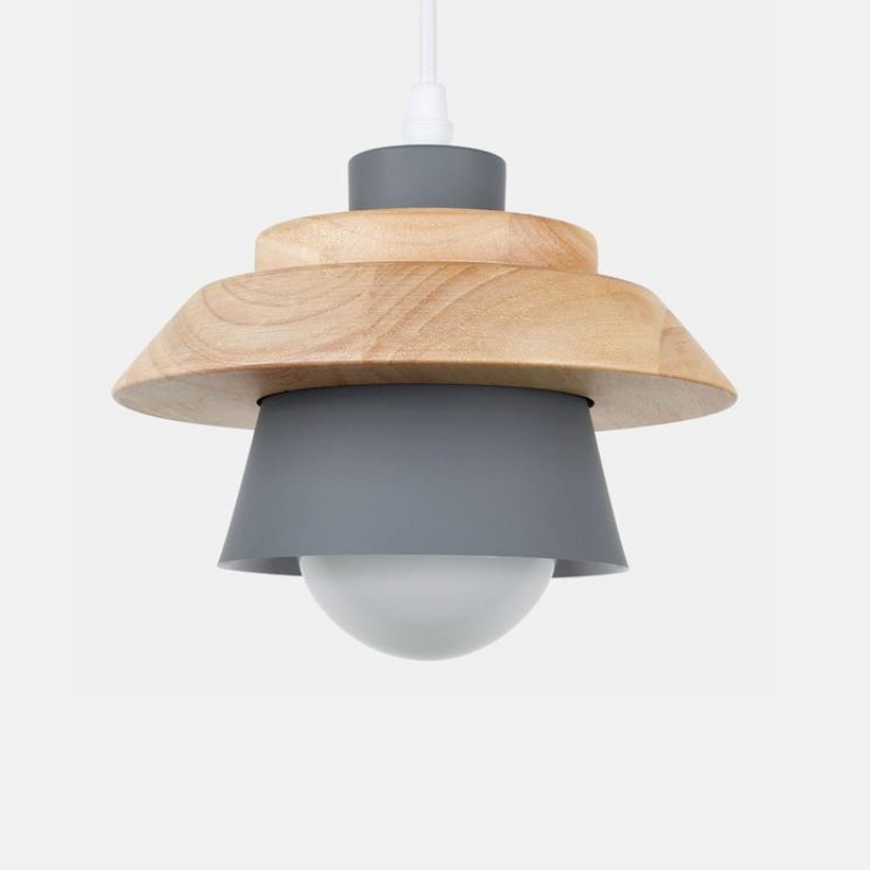 Rae Nordic Wooden Pendant Light