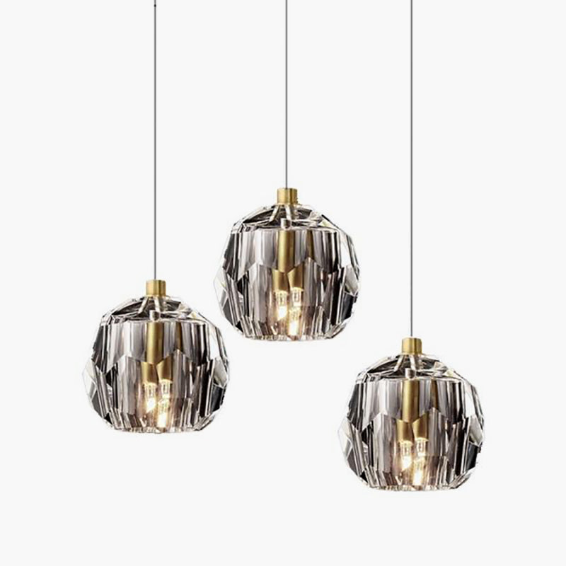 Gerni 3D Glass Pendant Light