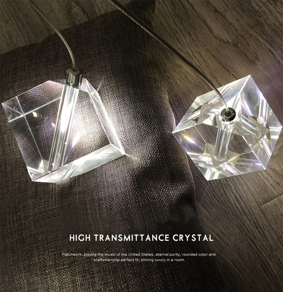 Crystal staircase chrome pendant lights for hall, hotel, villa , stairwell