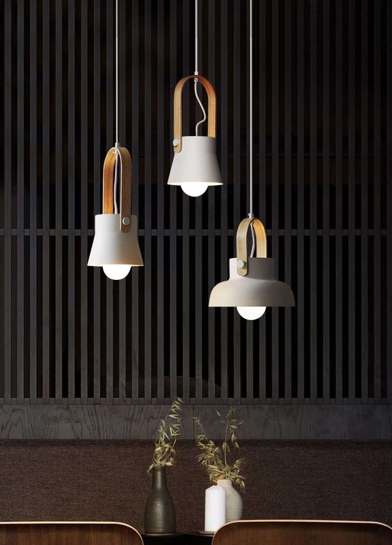 Pasi Wooden Nordic Pendant Light