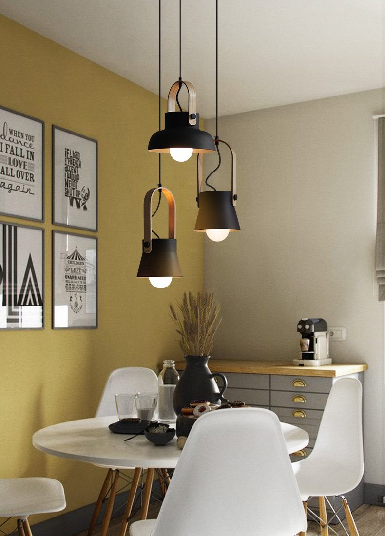 Pasi Wooden Nordic Pendant Light