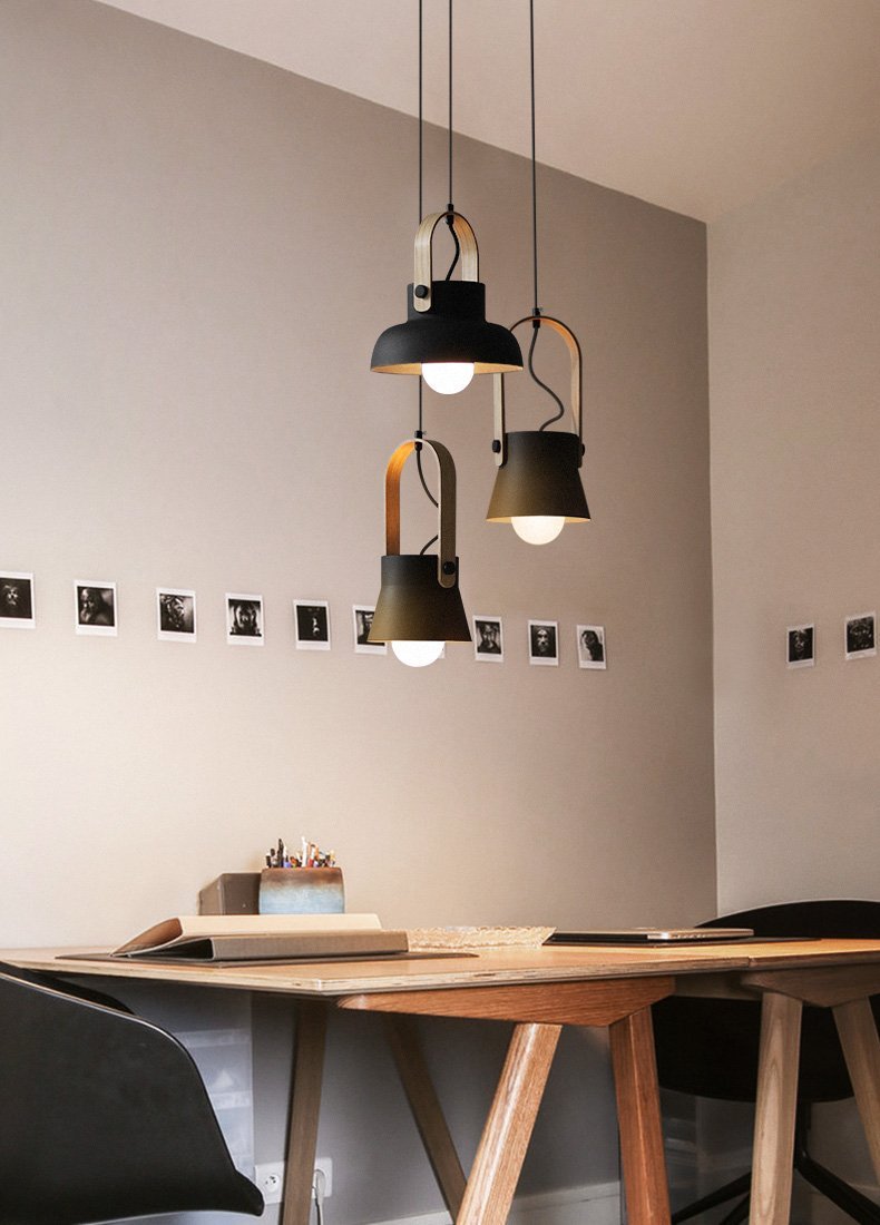 Pasi Wooden Nordic Pendant Light