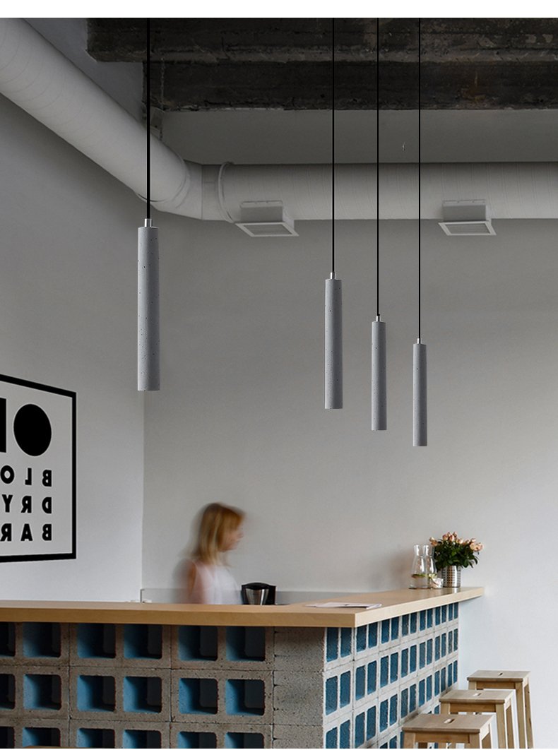 Raum Cement Minimal Pendant Light 