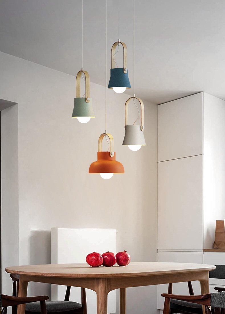 Pasi Wooden Nordic Pendant Light