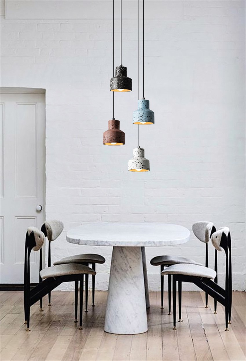 Kaja Cement Textured Pendant Light 