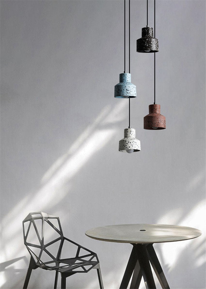 Kaja Cement Textured Pendant Light 