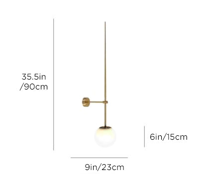 Orb Drop - LED Wall Lamp