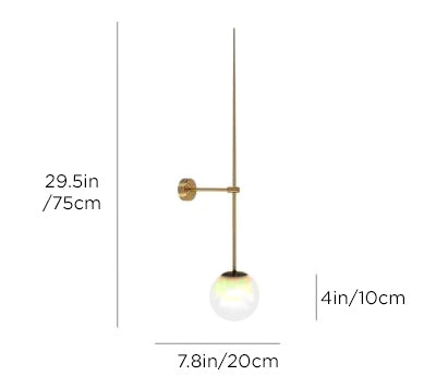 Orb Drop - LED Wall Lamp