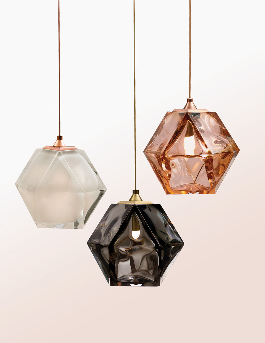 Eula Glass Minimal Pendant Light 