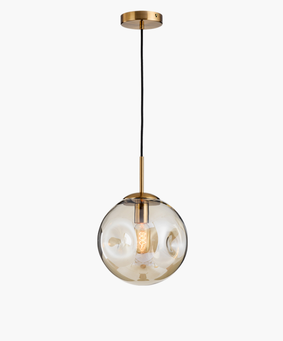 Surmi Globe Glass Pendant Light 