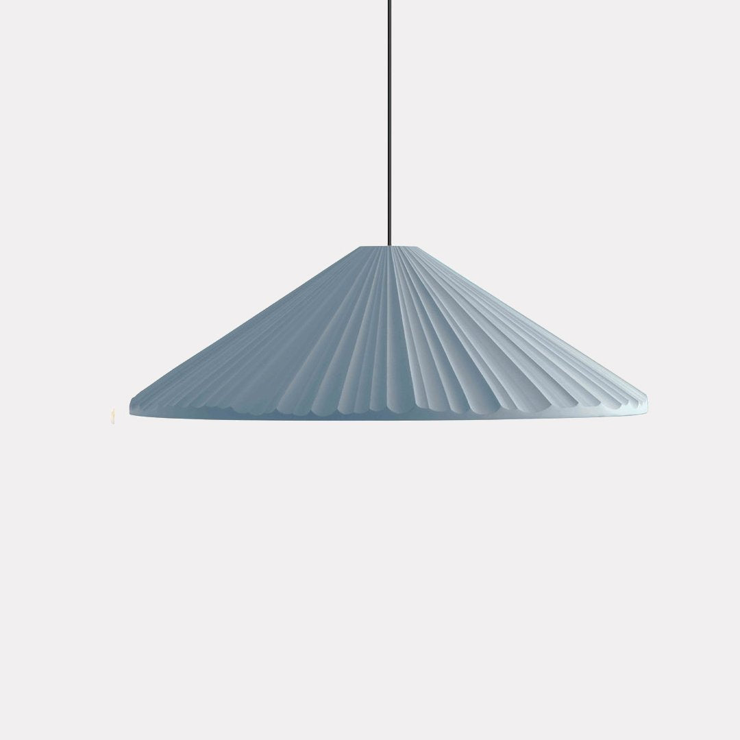 Signy Cone Pleated Pendant Light 