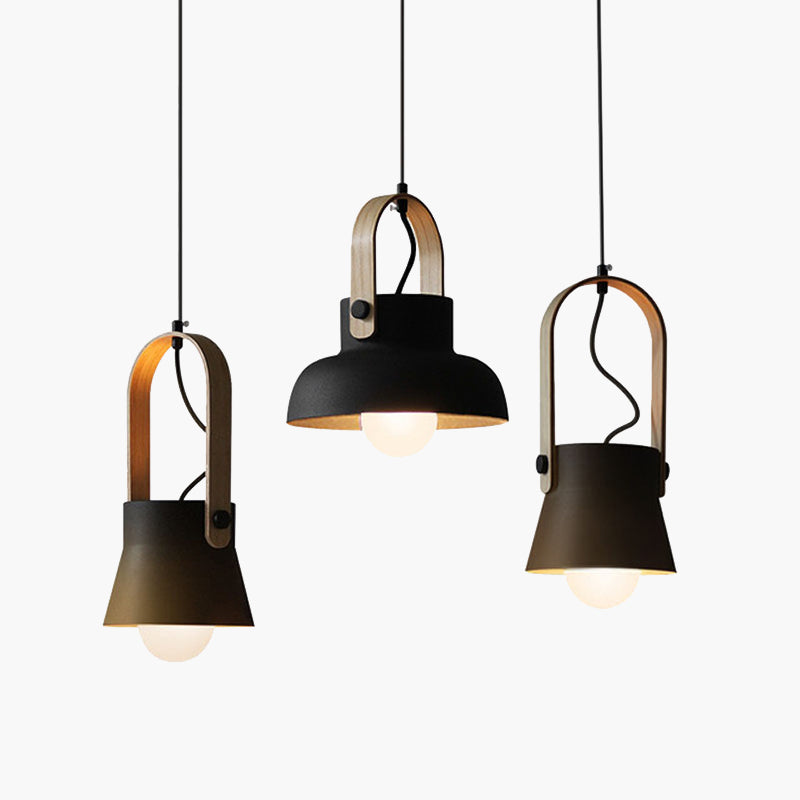 Pasi Wooden Nordic Pendant Light