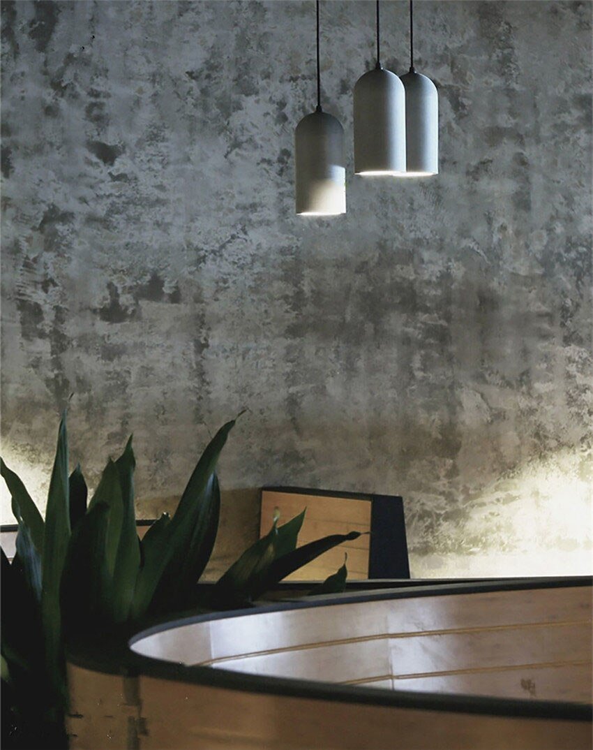 Bodil Cement Modern Pendant Light