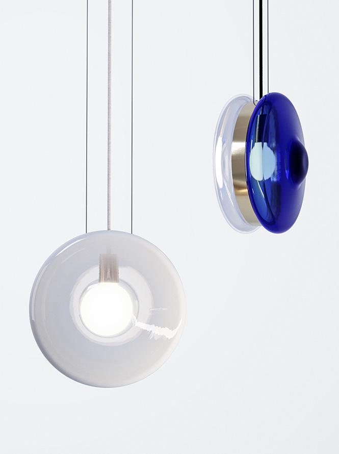 Kerra Glass Contemporary Pendant Light 