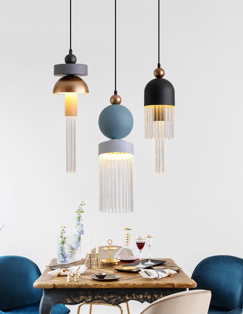 Quri Tassel Modern Pendant Light