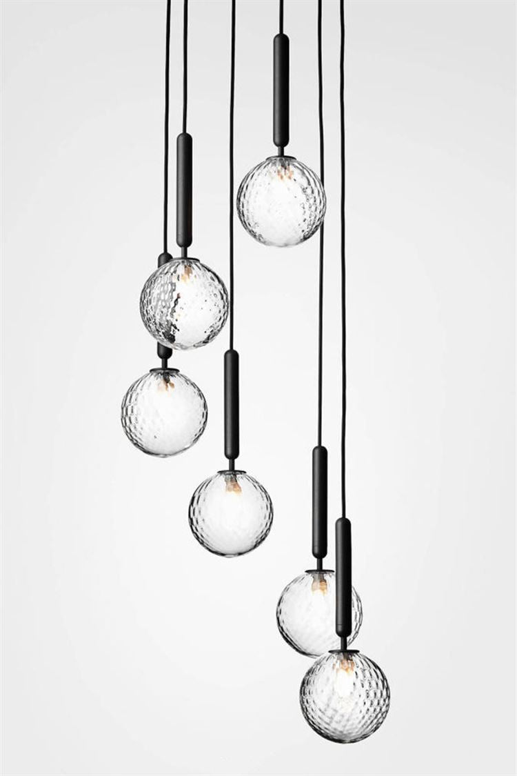 Finni Globe Glass Modern Pendant Light 