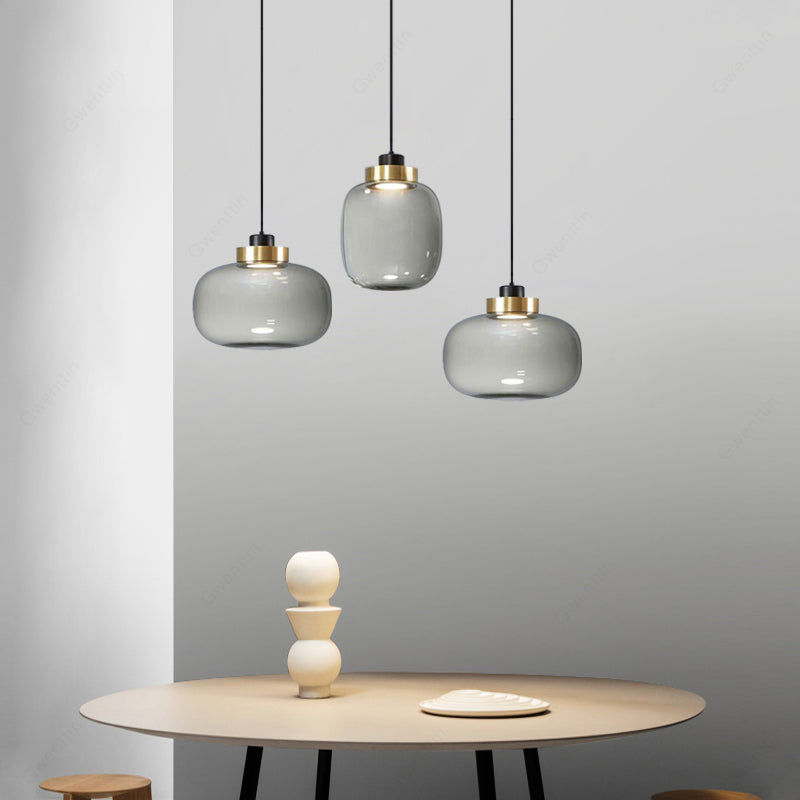 Greti Glass Minimal Pendant Light 