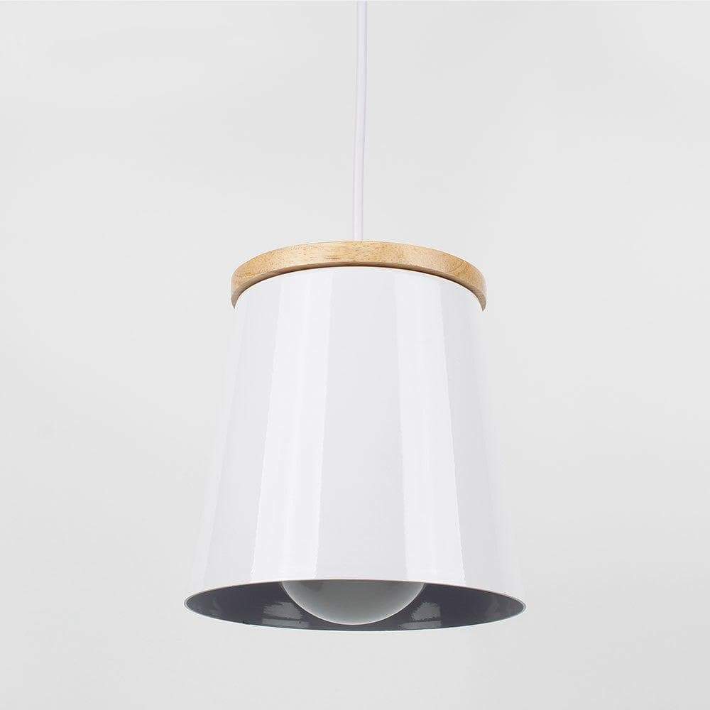 Tevy Nordic Wooden Pendant Light