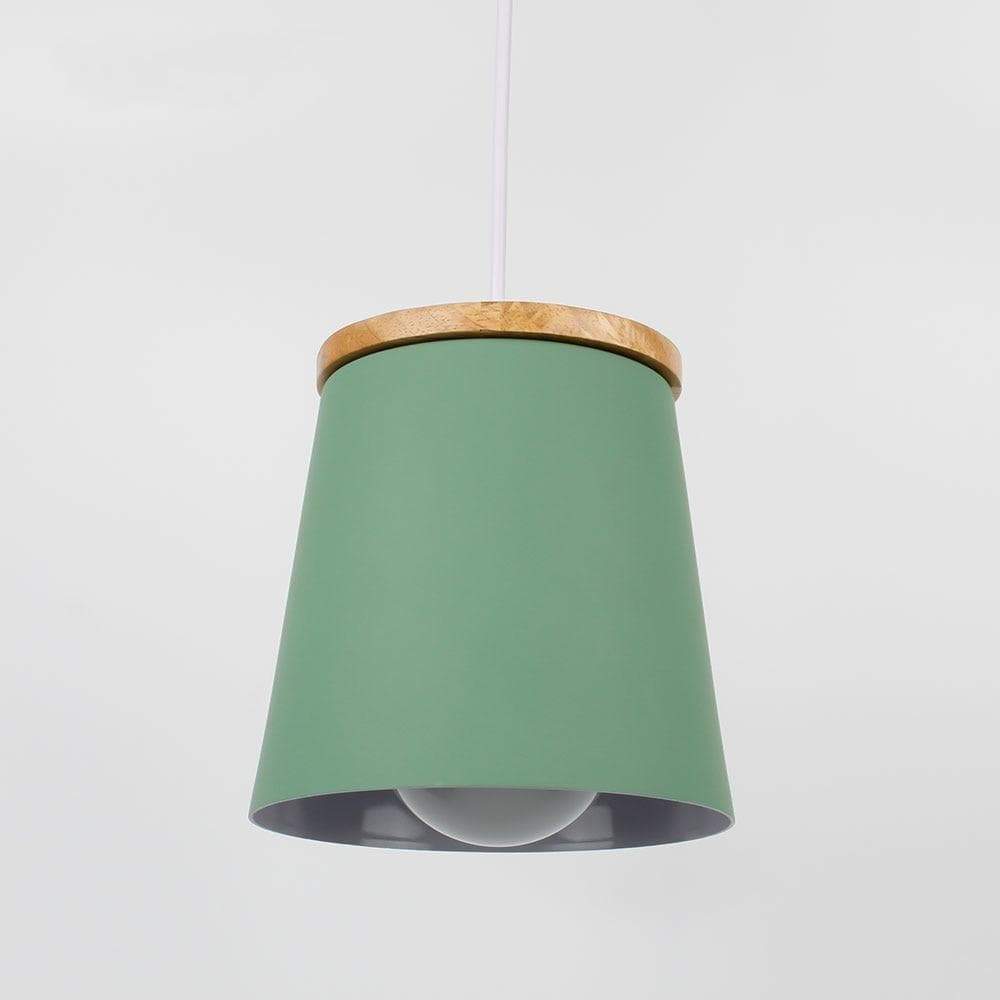 Tevy Nordic Wooden Pendant Light