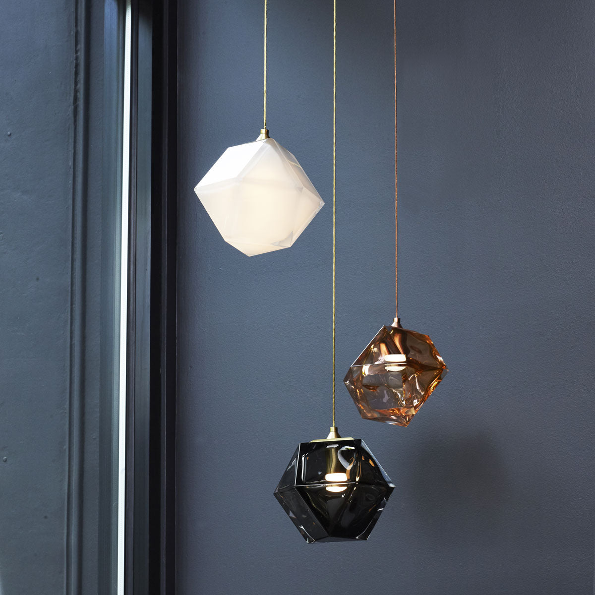 Eula Glass Minimal Pendant Light 