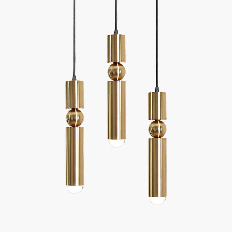 Beret Minimal Brass Pendant Light 