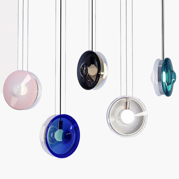 Kerra Glass Contemporary Pendant Light 