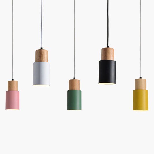 Sabra Nordic Wooden Pendant Light 