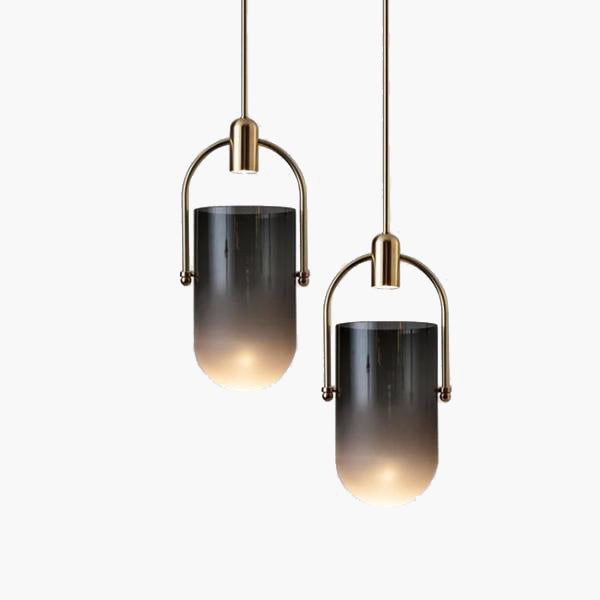 Tura Contemporary Glass Pendant Light