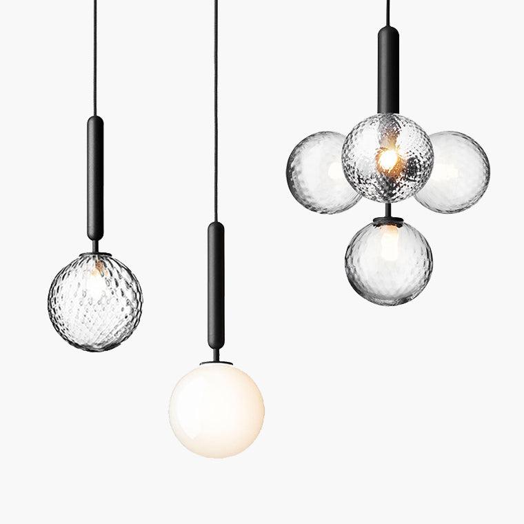 Finni Globe Glass Modern Pendant Light 