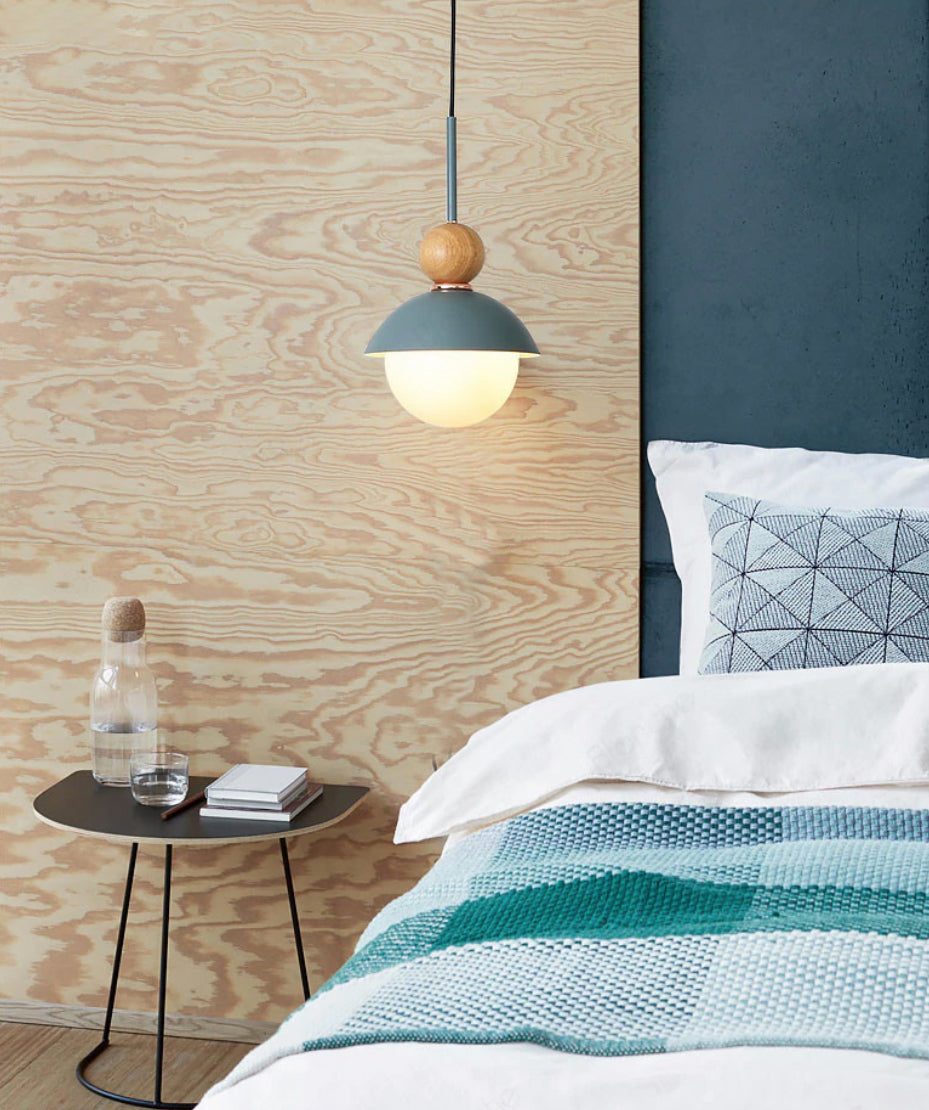 Savie Nordic Wooden Pendant Light 