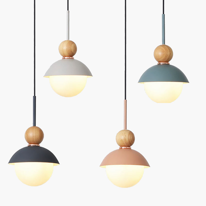 Savie Nordic Wooden Pendant Light 