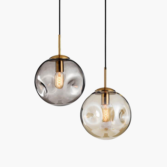 Surmi Globe Glass Pendant Light 