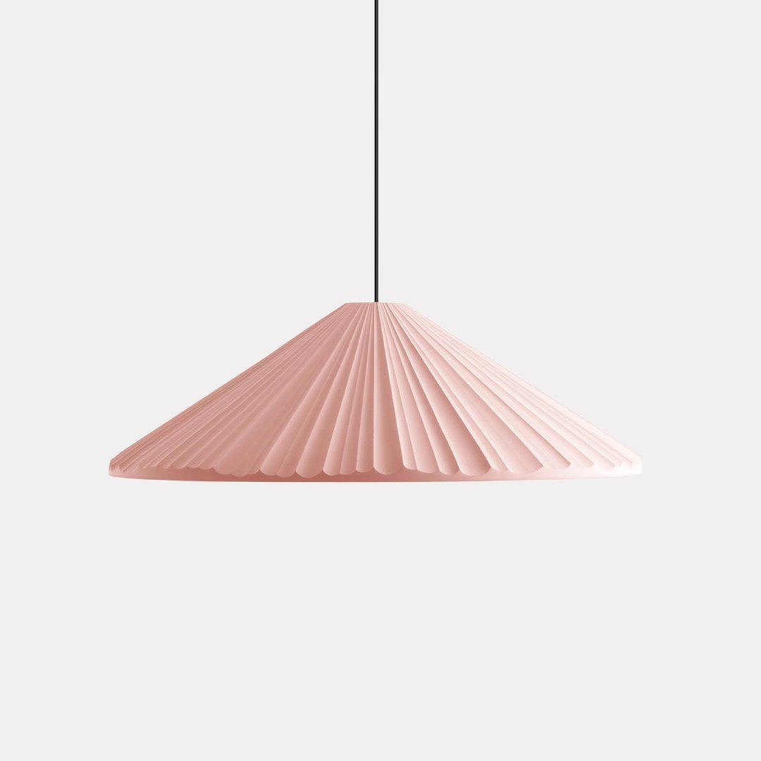 Signy Cone Pleated Pendant Light 